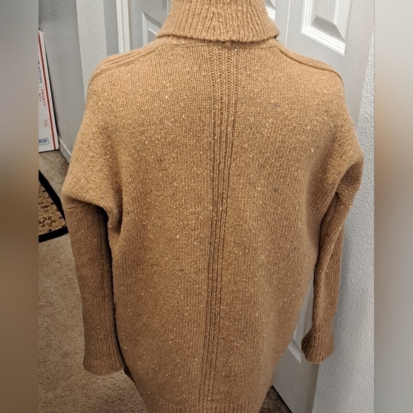 Lauren Ralph Lauren Shawl Wool/Alpaca Blend Knitted Open Cardigan Size S - Picture 3 of 7